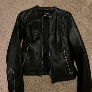 EXPRESS faux leather jacket